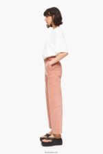⁦كو Bimba Y Lola culotte - بنطلون جينز بخصر مرتفع بطبعة نمر مشمش 24BTV4440 ملابس⁩ - الصورة ⁦2⁩