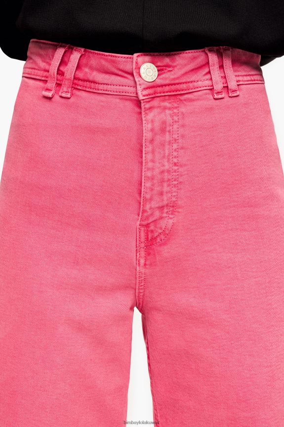 ⁦كو Bimba Y Lola culotte - جينز عالي الارتفاع الكرز 24BTV4521 ملابس⁩ - الصورة ⁦6⁩