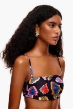 ⁦كو Bimba Y Lola البيكيني طباعة البحر الأسماك أسود 24BTV4880 ملابس⁩ - الصورة ⁦4⁩