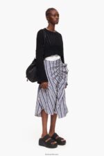 ⁦كو Bimba Y Lola تنورة جينز ميدي أزرق 24BTV4457 ملابس⁩ - الصورة ⁦7⁩