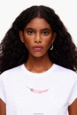 ⁦كو Bimba Y Lola تي شيرت Guindilla أبيض 24BTV4246 ملابس⁩ - الصورة ⁦3⁩