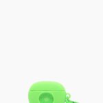 كو Bimba Y Lola جراب airpods من السيليكون بشعار الماركة أخضر 24BTV4936 مُكَمِّلات