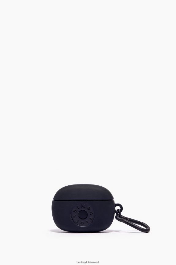 d983d988_bimba_y_lola_d8acd8b1d8a7d8a8_airpods_d985d986_d8a7d984d8b3d98ad984d98ad983d988d986_d8a8d8b4d8b9d8a7d8b1_d8a7d984d985d8.jpg كو Bimba Y Lola جراب airpods من السيليكون بشعار الماركة أسود 24BTV4940 مُكَمِّلات - الصورة 1