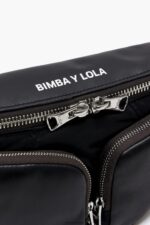 ⁦كو Bimba Y Lola جلد الجيب bumbag أسود 24BTV420 مُكَمِّلات⁩ - الصورة ⁦3⁩
