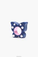 ⁦كو Bimba Y Lola خاتم الفراشة أزرق 24BTV4810 مُكَمِّلات⁩ - الصورة ⁦4⁩