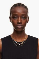 ⁦كو Bimba Y Lola سلسلة وقلادة من الأحجار الطبيعية متعدد الألوان 24BTV4690 مُكَمِّلات⁩ - الصورة ⁦2⁩