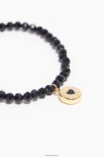 ⁦كو Bimba Y Lola سوار كريستالي بشعار الماركة أسود 24BTV4670 مُكَمِّلات⁩ - الصورة ⁦3⁩