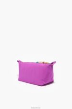 ⁦كو Bimba Y Lola علبة مكياج شبه منحرف من النايلون لون القرنفل 24BTV41109 مُكَمِّلات⁩ - الصورة ⁦6⁩