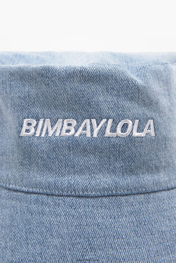 ⁦كو Bimba Y Lola قبعة دلو مع شعار الدنيم 24BTV4868 مُكَمِّلات⁩ - الصورة ⁦3⁩
