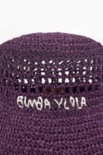 ⁦كو Bimba Y Lola قبعة دلو من الرافية أرجواني 24BTV4855 مُكَمِّلات⁩ - الصورة ⁦3⁩