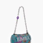 كو Bimba Y Lola كيس أسطواني شبكي من مزيج الموز زبرجد 24BTV4143 مُكَمِّلات