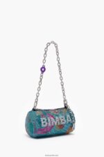 كو Bimba Y Lola كيس أسطواني شبكي من مزيج الموز زبرجد 24BTV4143 مُكَمِّلات