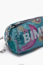 ⁦كو Bimba Y Lola كيس أسطواني شبكي من مزيج الموز زبرجد 24BTV4143 مُكَمِّلات⁩ - الصورة ⁦5⁩