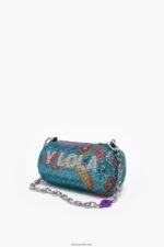 ⁦كو Bimba Y Lola كيس أسطواني شبكي من مزيج الموز زبرجد 24BTV4143 مُكَمِّلات⁩ - الصورة ⁦6⁩
