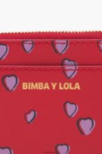 ⁦كو Bimba Y Lola محفظة جلدية قلوب صغيرة أحمر 24BTV41012 مُكَمِّلات⁩ - الصورة ⁦3⁩