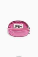 ⁦كو Bimba Y Lola محفظة عملات بيضاوية من النايلون لون القرنفل 24BTV41062 مُكَمِّلات⁩ - الصورة ⁦3⁩