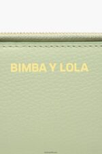⁦كو Bimba Y Lola محفظة مستطيلة من الجلد الباستيل أخضر 24BTV4988 مُكَمِّلات⁩ - الصورة ⁦4⁩