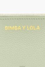 ⁦كو Bimba Y Lola محفظة نقود معدنية مستطيلة من الجلد الباستيل أخضر 24BTV4986 مُكَمِّلات⁩ - الصورة ⁦4⁩