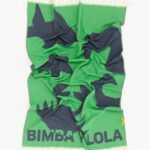 كو Bimba Y Lola منشفة الجاكار أخضر 24BTV4891 مُكَمِّلات
