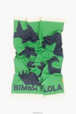 كو Bimba Y Lola منشفة الجاكار أخضر 24BTV4891 مُكَمِّلات