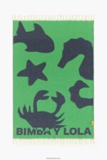 ⁦كو Bimba Y Lola منشفة الجاكار أخضر 24BTV4891 مُكَمِّلات⁩ - الصورة ⁦3⁩