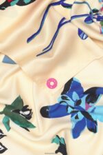 ⁦كو Bimba Y Lola وشاح زهري كريم 24BTV4605 مُكَمِّلات⁩ - الصورة ⁦3⁩